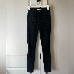 Vervet black skinny jeans